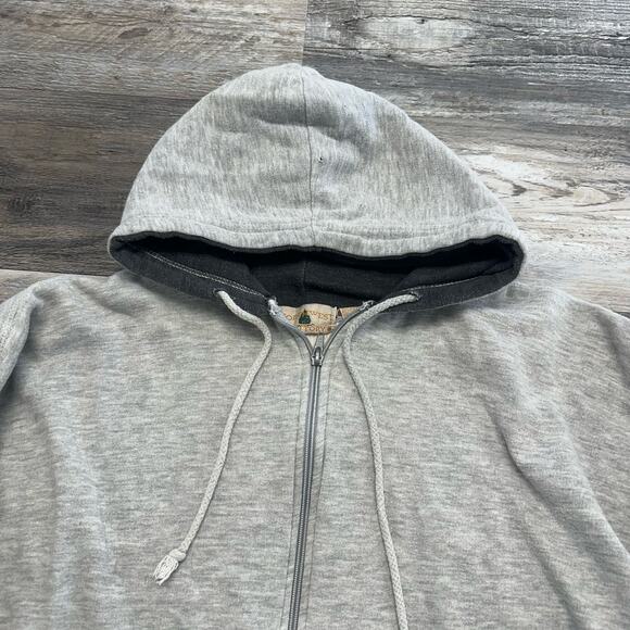 Vintage‎ 80's Northwest Territory Gray Mens XL Full Zip Athletic Sweatshirt - Picture 1 of 9